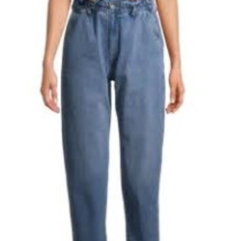 NOBO Juniors´ Paperbag waist Mom Jeans 3XL
